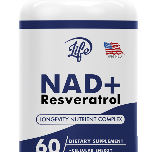 NAD+ con Resveratrol – 60 Cápsulas