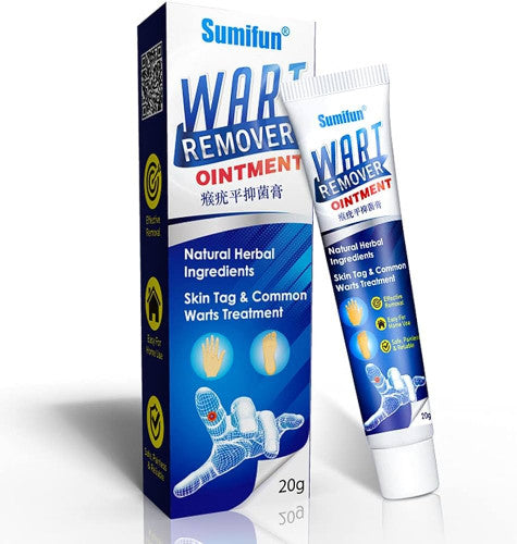 Pomada Removedora de Verrugas Sumifun – Tratamiento Herbal para Verrugas y Lunares
