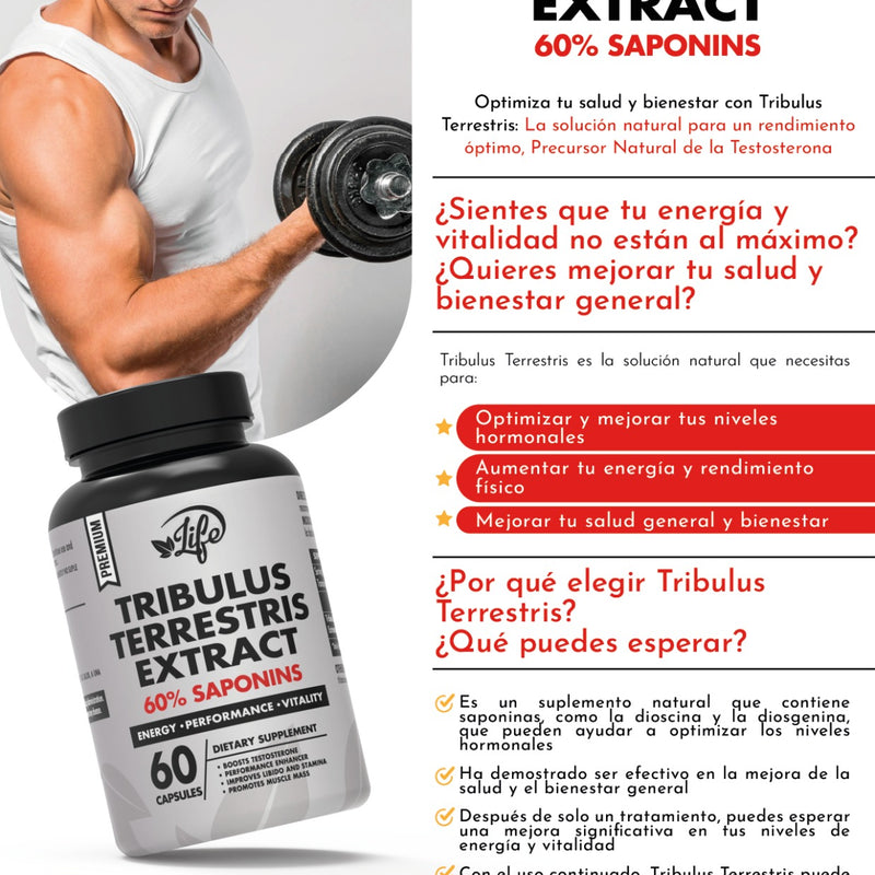 Fórmula Herbal Tribulus | 60 cápsulas