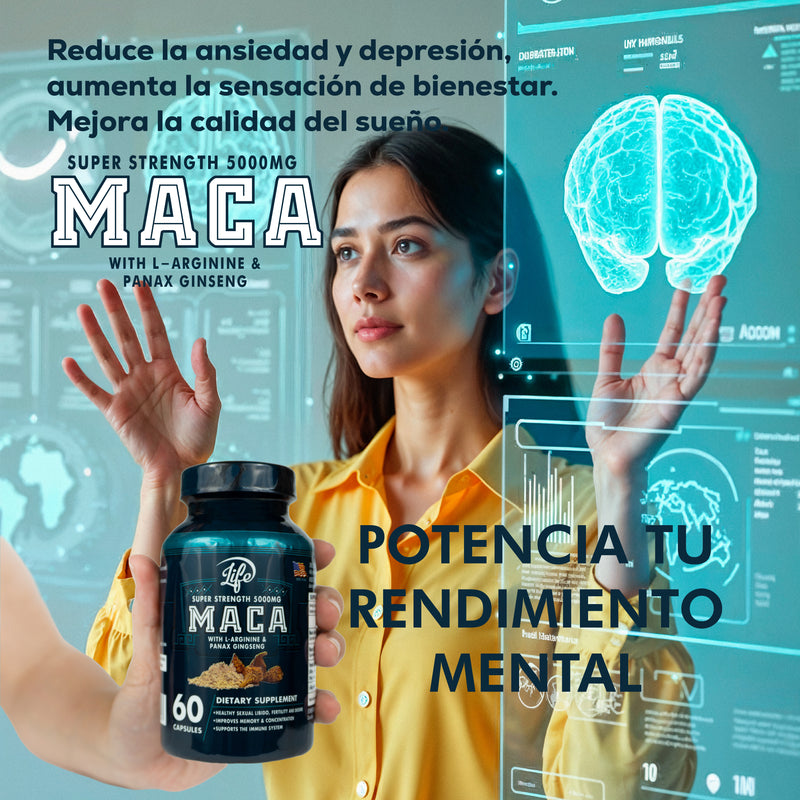Maca Natural Vitality | 90 cápsulas